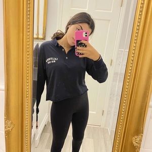 ADIKA Collard crop top